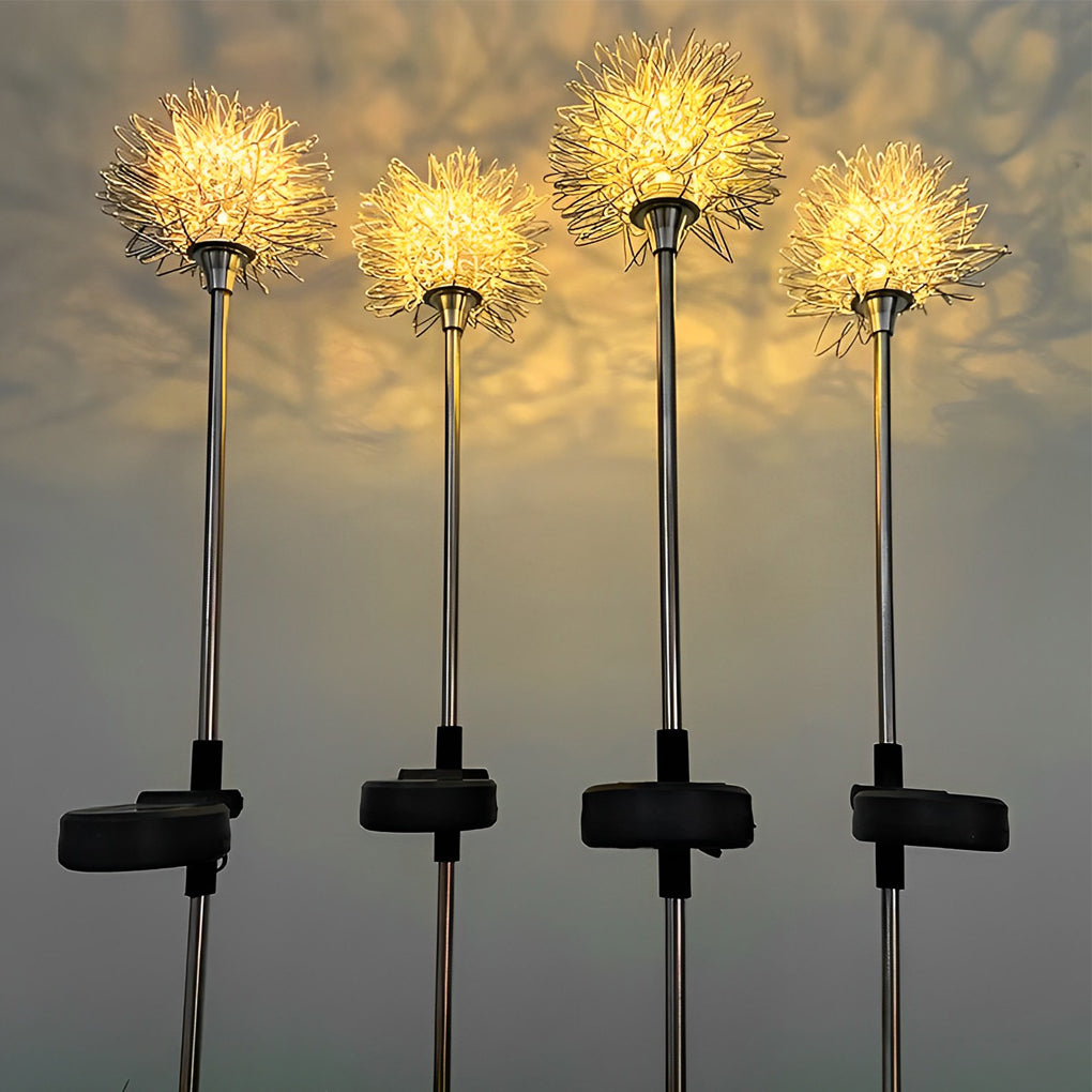 Dandelion Solar Garden Path Lights – Modern Landscape Lighting