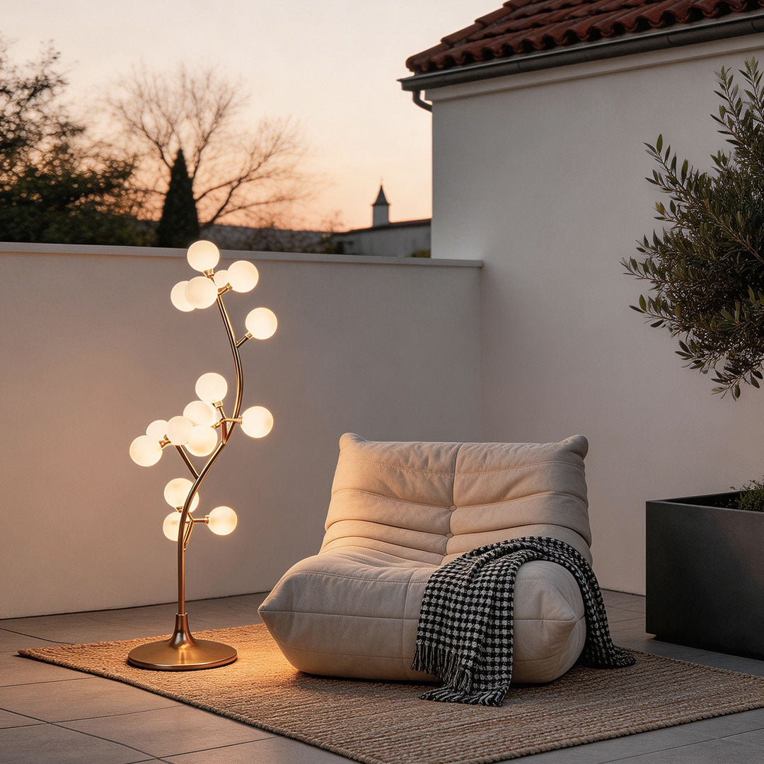 6 PCS Cotton Tree Lights Floor Lamp for Wedding Decor