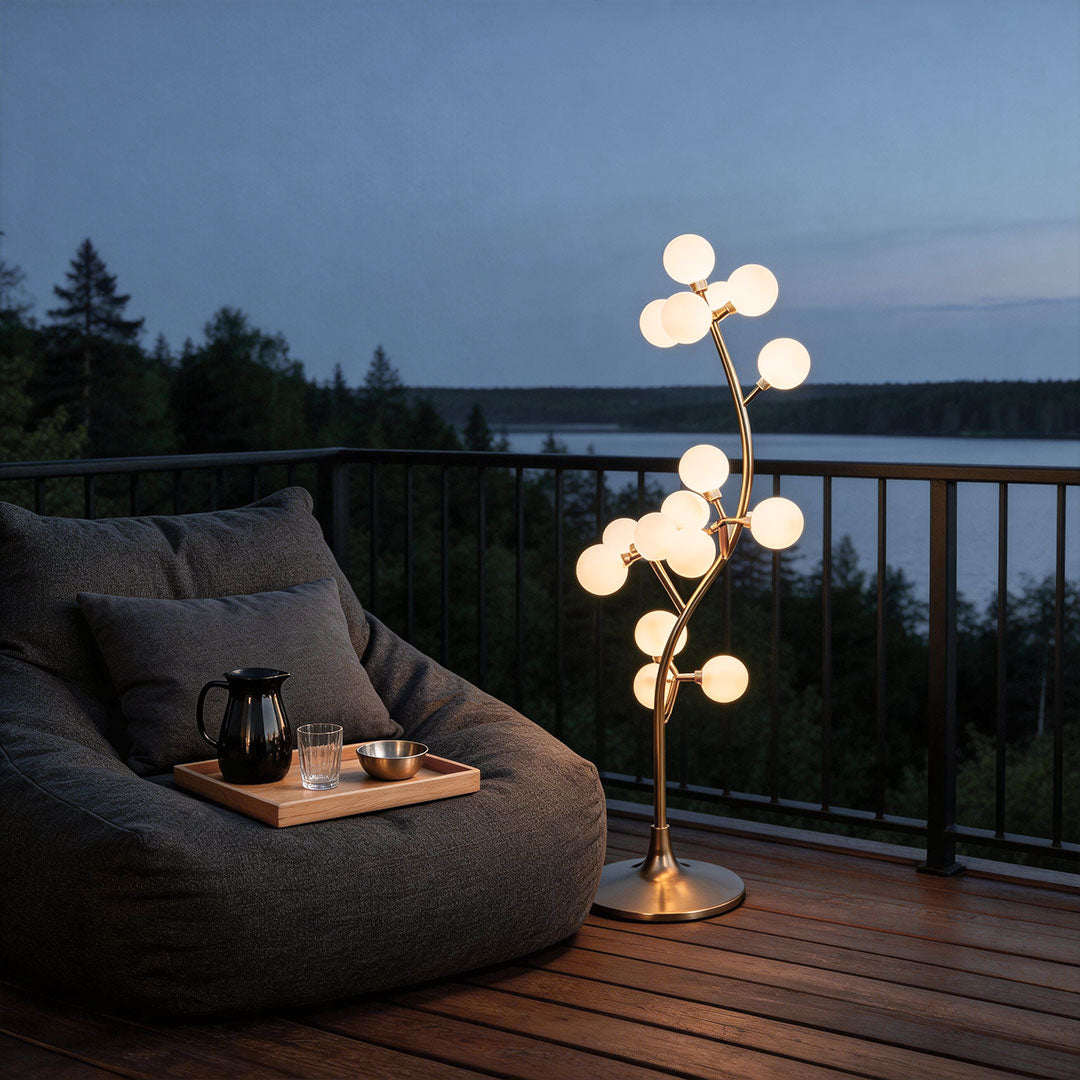 6 PCS Cotton Tree Lights Floor Lamp for Wedding Decor