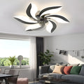 Nordic LED Ceiling Fan with Lights - Modern Home Decor