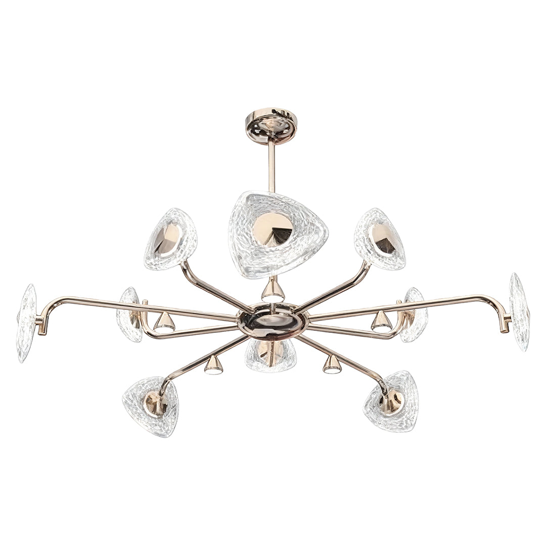 Crystal Vintage Chandelier Eye-Protecting Ceiling Light