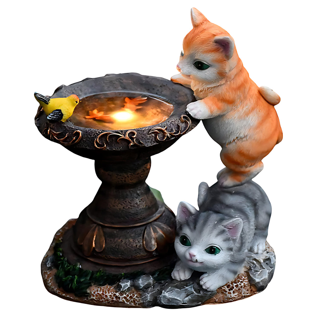 Solar Animal Garden Lights - Eco-Friendly Decorative Solar Resin Animals for Outdoor Lighting