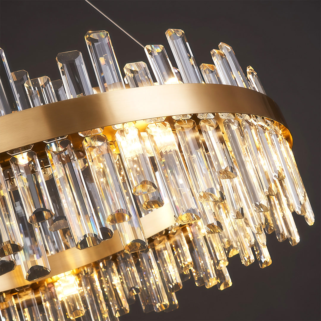 Luxury Crystal Chandelier - Nordic Ceiling Light Fixture