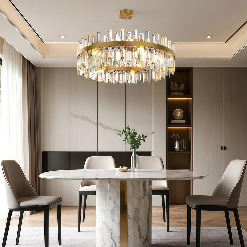 Luxury Crystal Chandelier - Nordic Ceiling Light Fixture