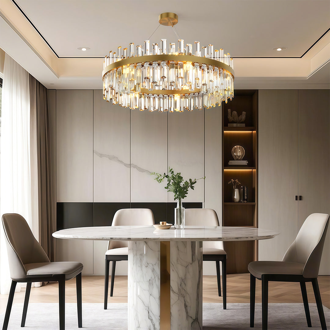 Luxury Crystal Chandelier - Nordic Ceiling Light Fixture