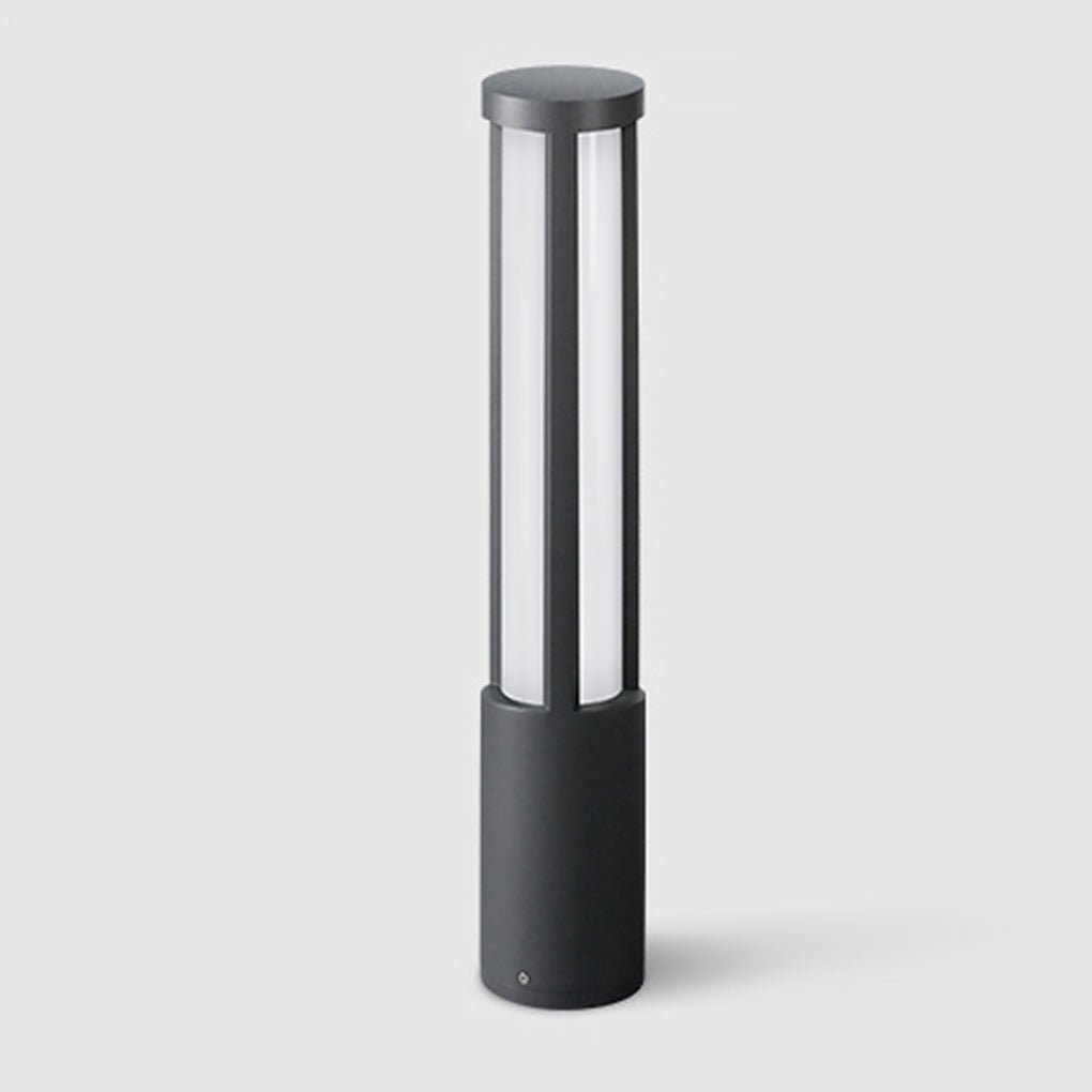 Modern Cylindrical LED Bollard Lights for Landscape Lighting
