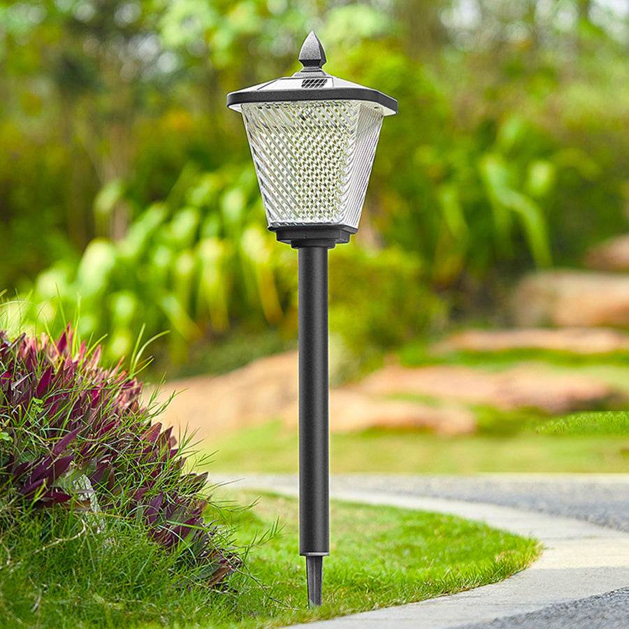 Title: Solar LED Lawn Stakes - Waterproof Outdoor Lights

Description: Illuminate your outdoor spaces with our Solar-Powered LED Lawn Stakes. Designed for easy installation, these waterproof garden lights provide bright, efficient lighting while enhancing