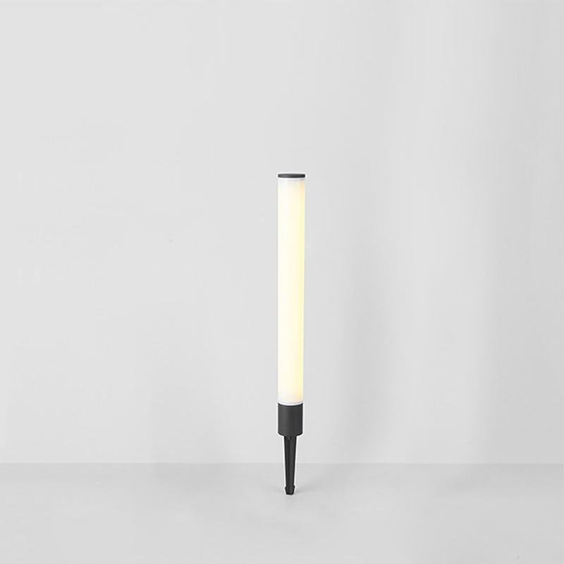 Modern Waterproof Pathway Bollard Lights - Slender Cylindrical Outdoor Lighting