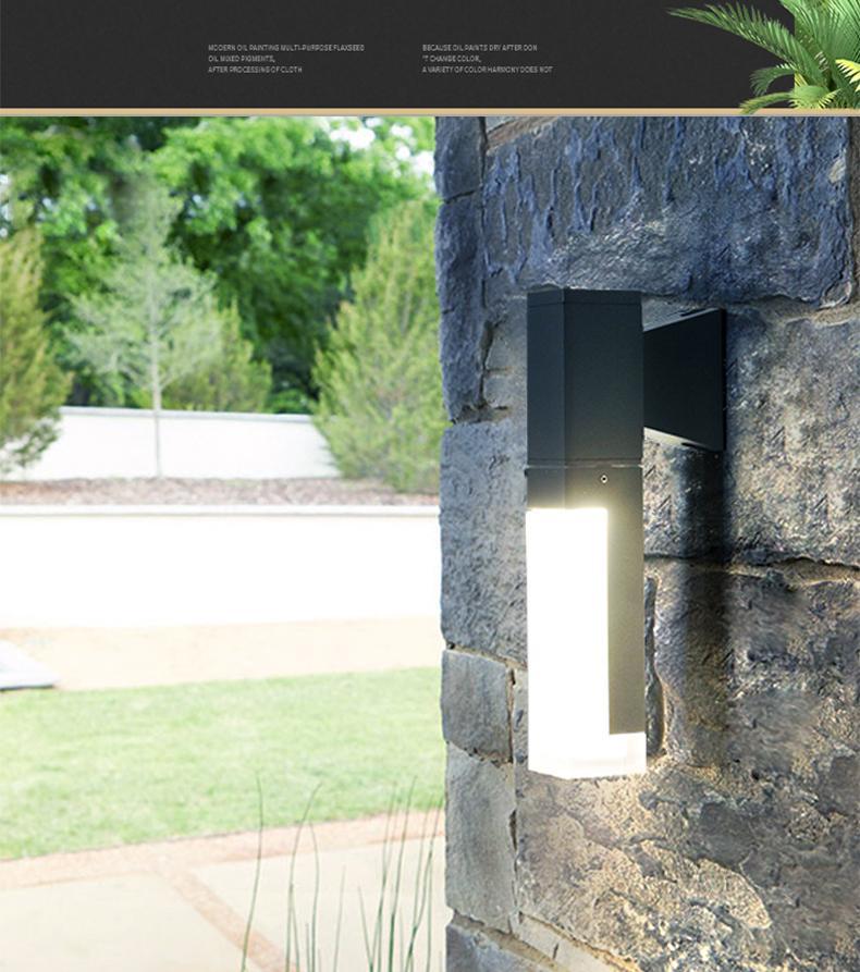 Waterproof Outdoor Wall Up/Downlight - Garage Exterior Wall Lights