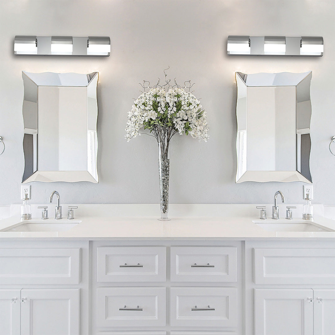 Black Vanity Lighting for Bathroom Makeup Mirror Light, Modern LED Wall Sconce, Dimmable Cosmetic Light Fixture, Stylish Glam Room Lighting, Adjustable Brightness, Easy Install for Home Decor, Contemporary Bathroom Accessories, Elegant Makeup Station Ligh