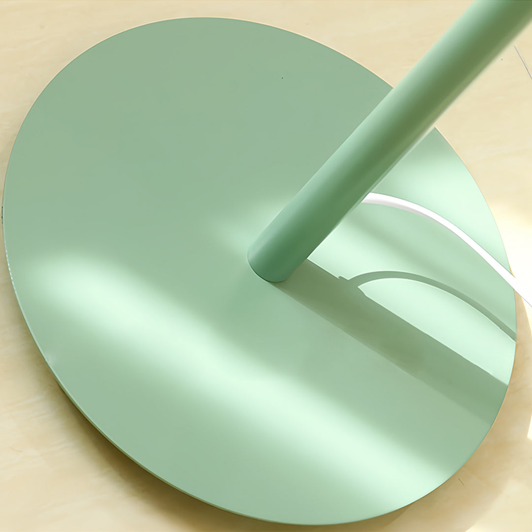 Colored Macaron Dimmable Floor Lamp - Modern Round Head Standing Light