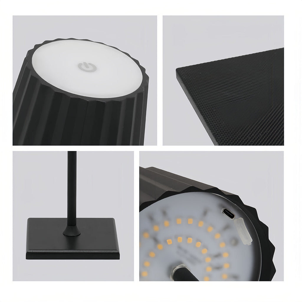 Modern Rechargeable Touch Table Lamp - Cordless Buffet Lighting
