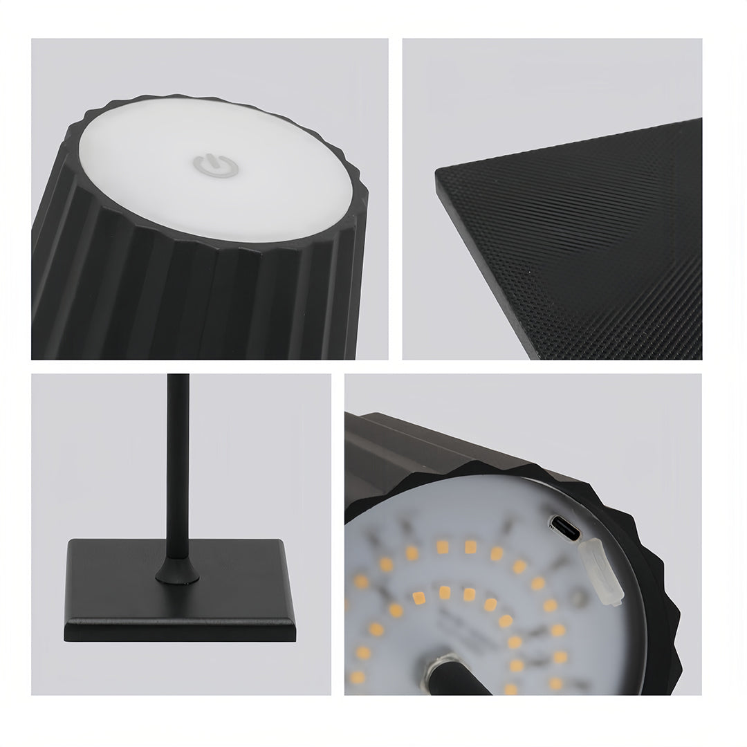 Modern Rechargeable Touch Table Lamp - Cordless Buffet Lighting