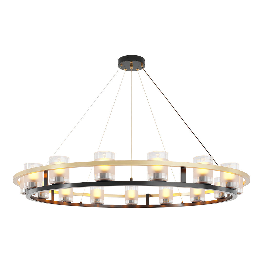 Modern Luxury Copper Chandelier - Creative Ceiling Light Fixtures