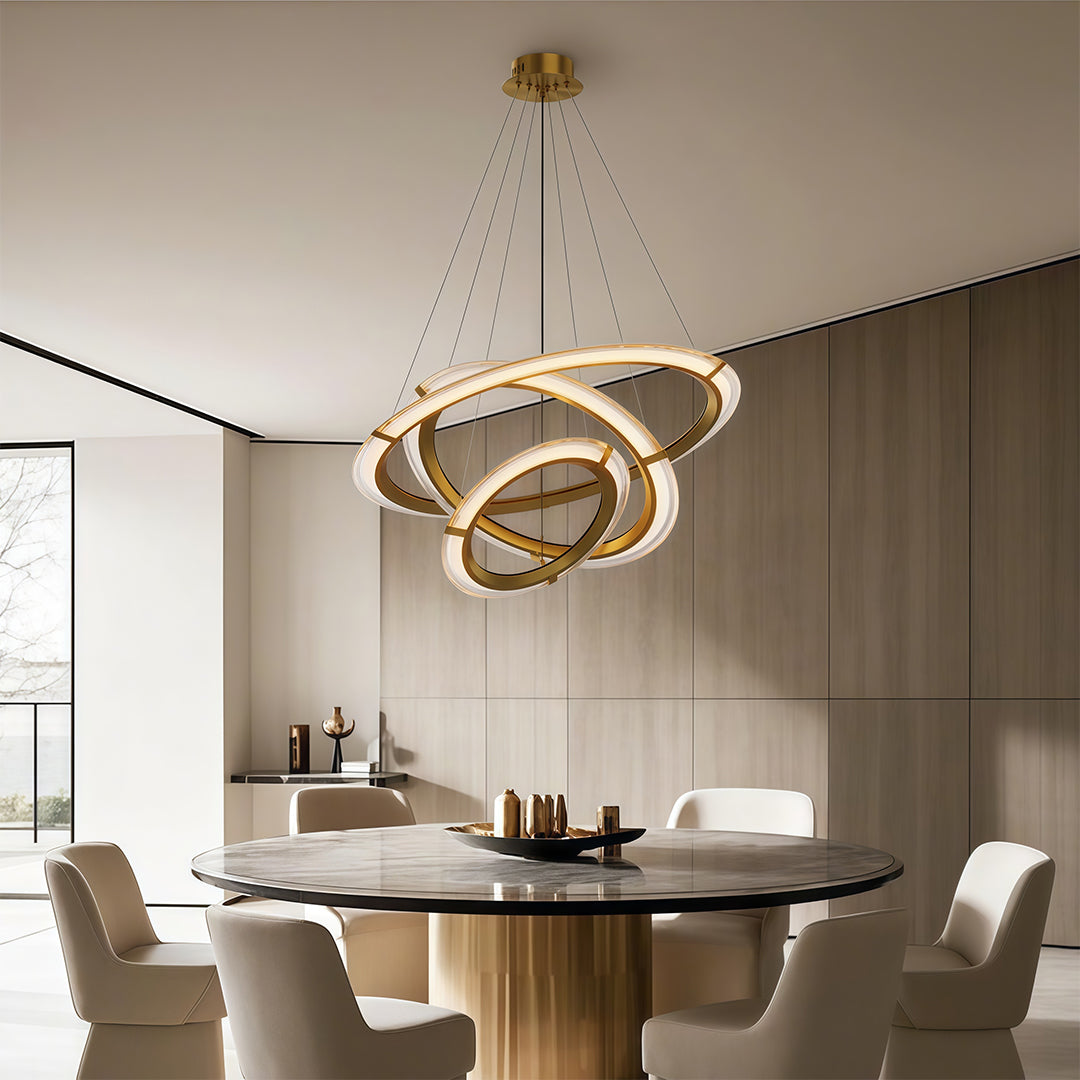 Modern Round Chandelier Luxury Ceiling Light