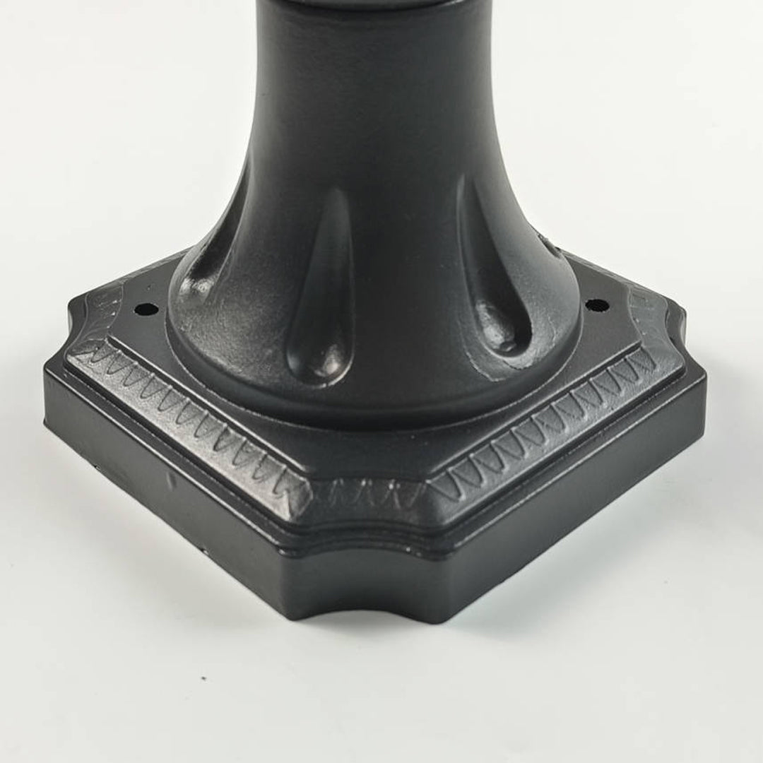 Globe Pillar Lights Outdoor Waterproof European Glass Lamp