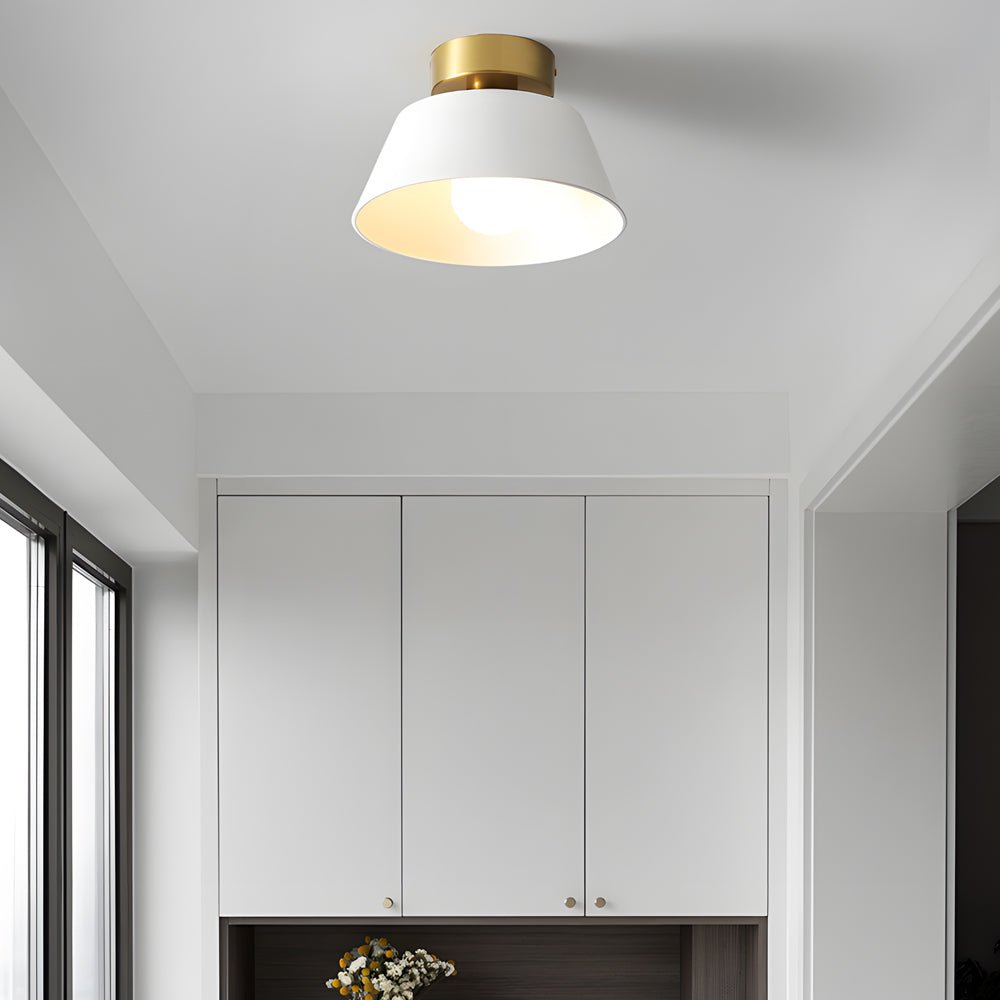 10" 3-Step Dimming Round Corridor Ceiling Light Fixture - Modern LED Lighting