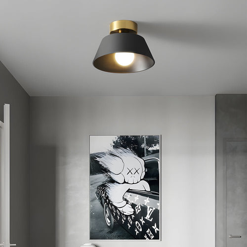 10" 3-Step Dimming Round Corridor Ceiling Light Fixture - Modern LED Lighting