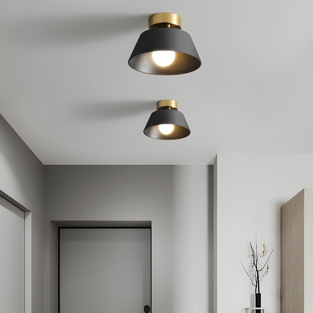 10" 3-Step Dimming Round Corridor Ceiling Light Fixture - Modern LED Lighting