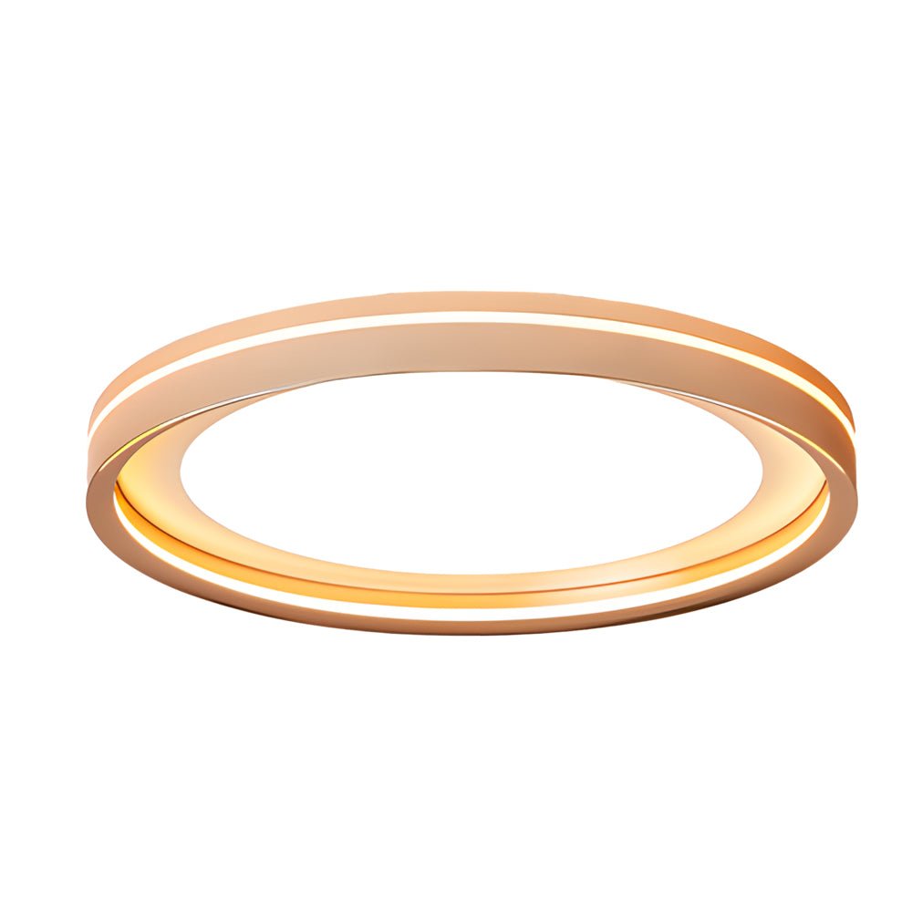 15''/19'' Layered Rings LED Ceiling Lights - 3 Step Dimming, Modern Design, Energy Efficient Lighting