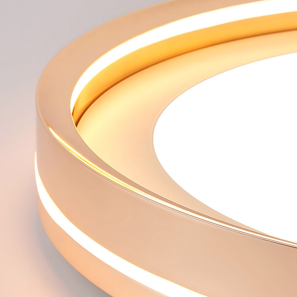 15''/19'' Layered Rings LED Ceiling Lights - 3 Step Dimming, Modern Design, Energy Efficient Lighting