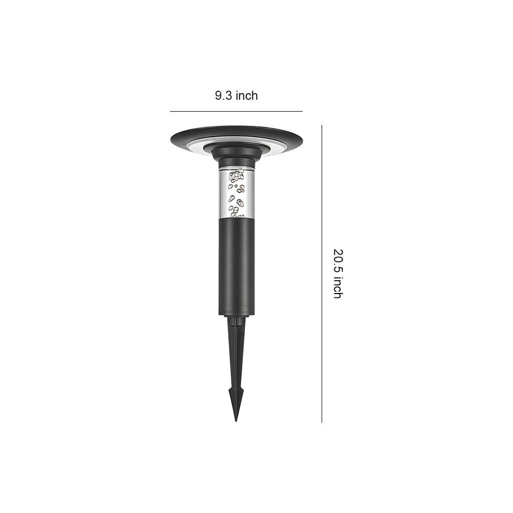 Solar Outdoor Path Lights - Waterproof Ground Stake Lighting for Garden and Walkway