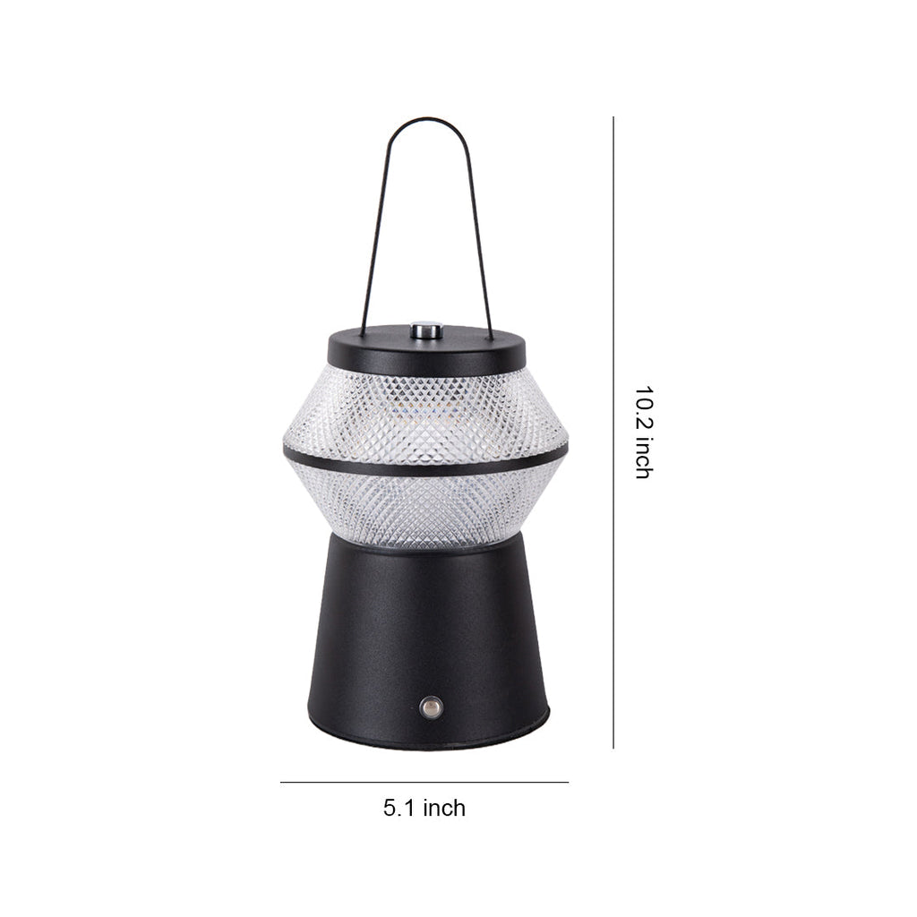 Stylish LED Solar Lantern UV Mosquito Lamp for Outdoor Use