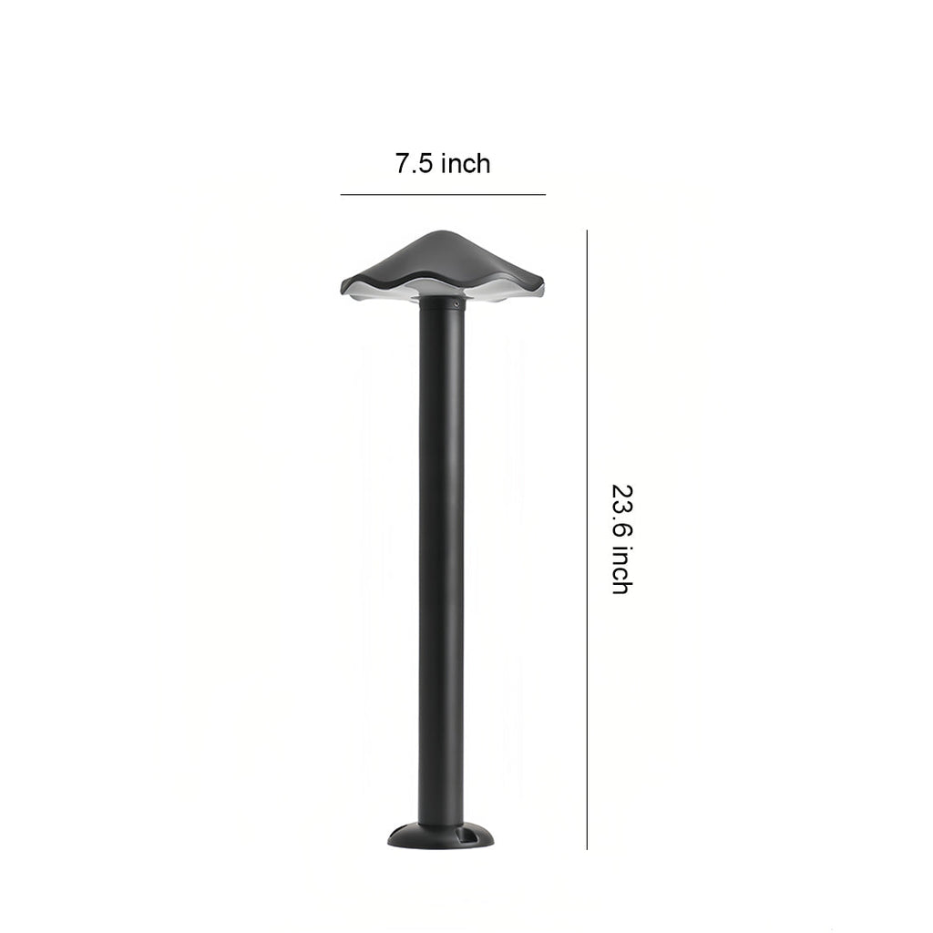 Metal Pathway Lights - Industrial Umbrella Shape Lawn Lighting