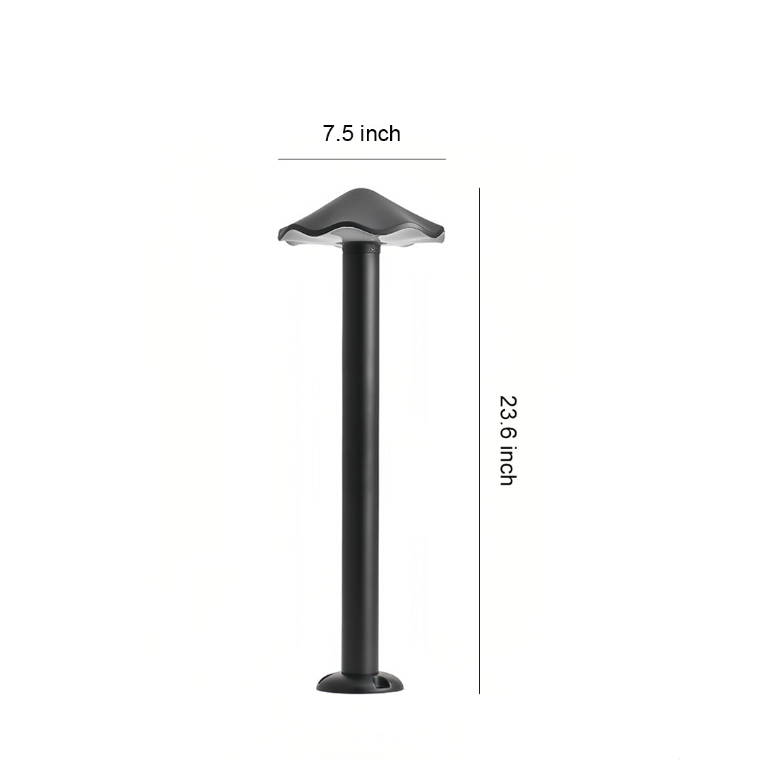 Metal Pathway Lights - Industrial Umbrella Shape Lawn Lighting