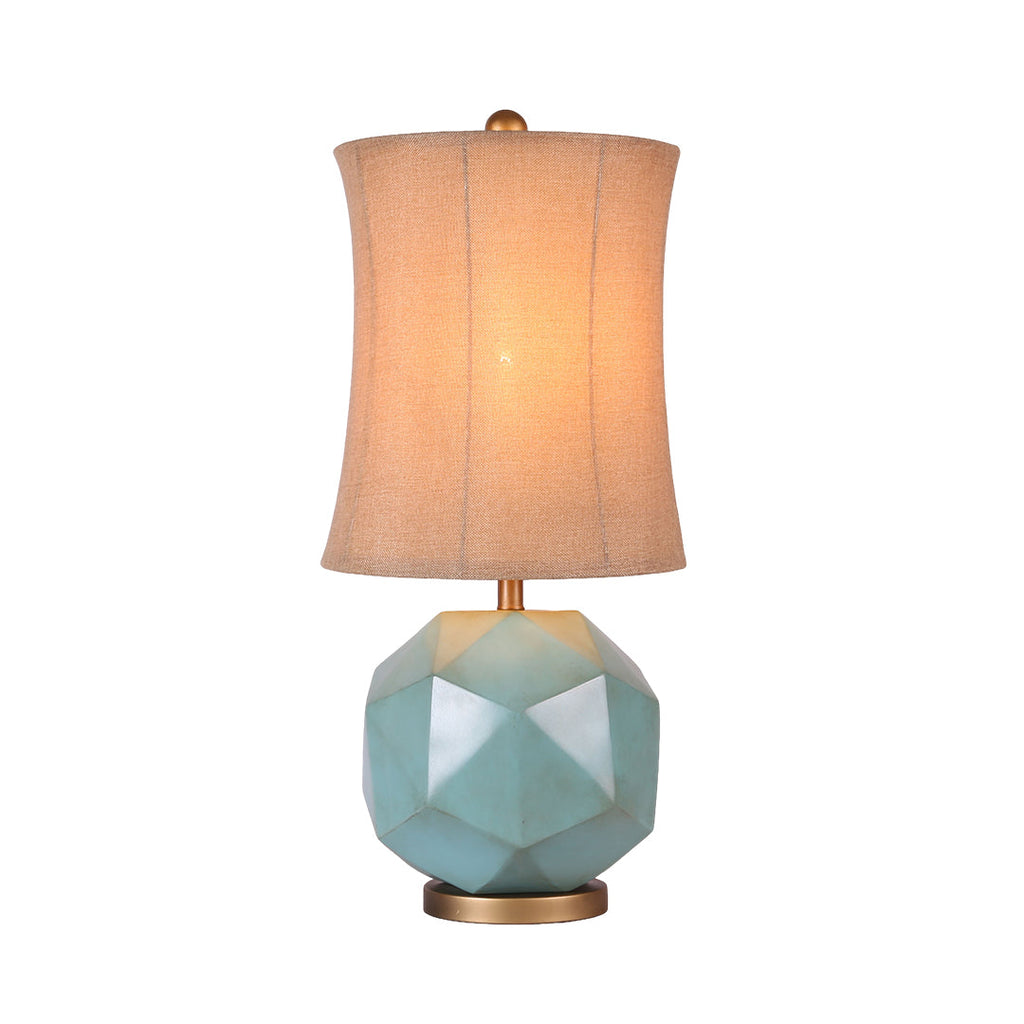Modern Industrial Fabric Table Lamp - Stylish Decorative Lighting for Home & Office