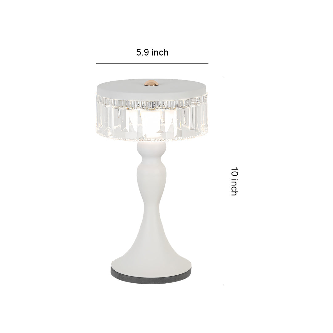 Forged Iron Nordic Minimalist Table Lamp – Acrylic Decorative Light for Modern Homes