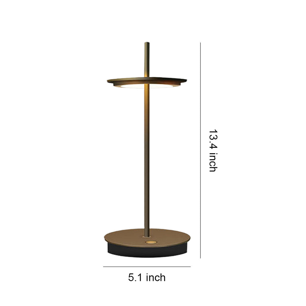 Dimmable Cordless Modern Metal Buffet Table Lamps - Portable Lighting Solutions