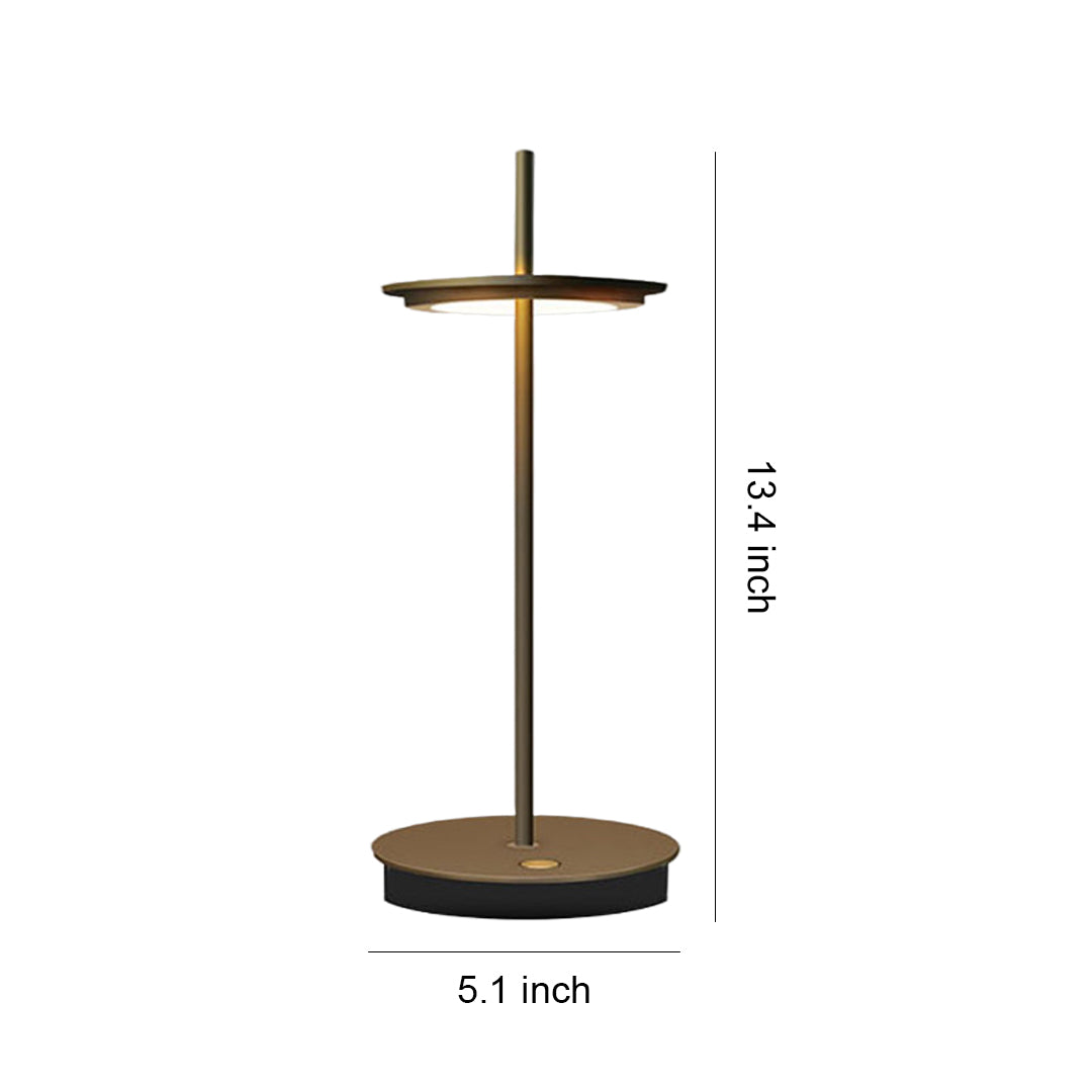 Dimmable Cordless Modern Metal Buffet Table Lamps - Portable Lighting Solutions