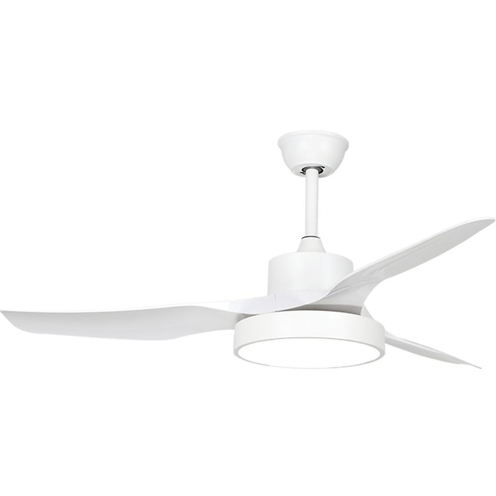 Rustic 3-Blade Ceiling Fan with LED Light – Vintage Appeal & Energy Efficient