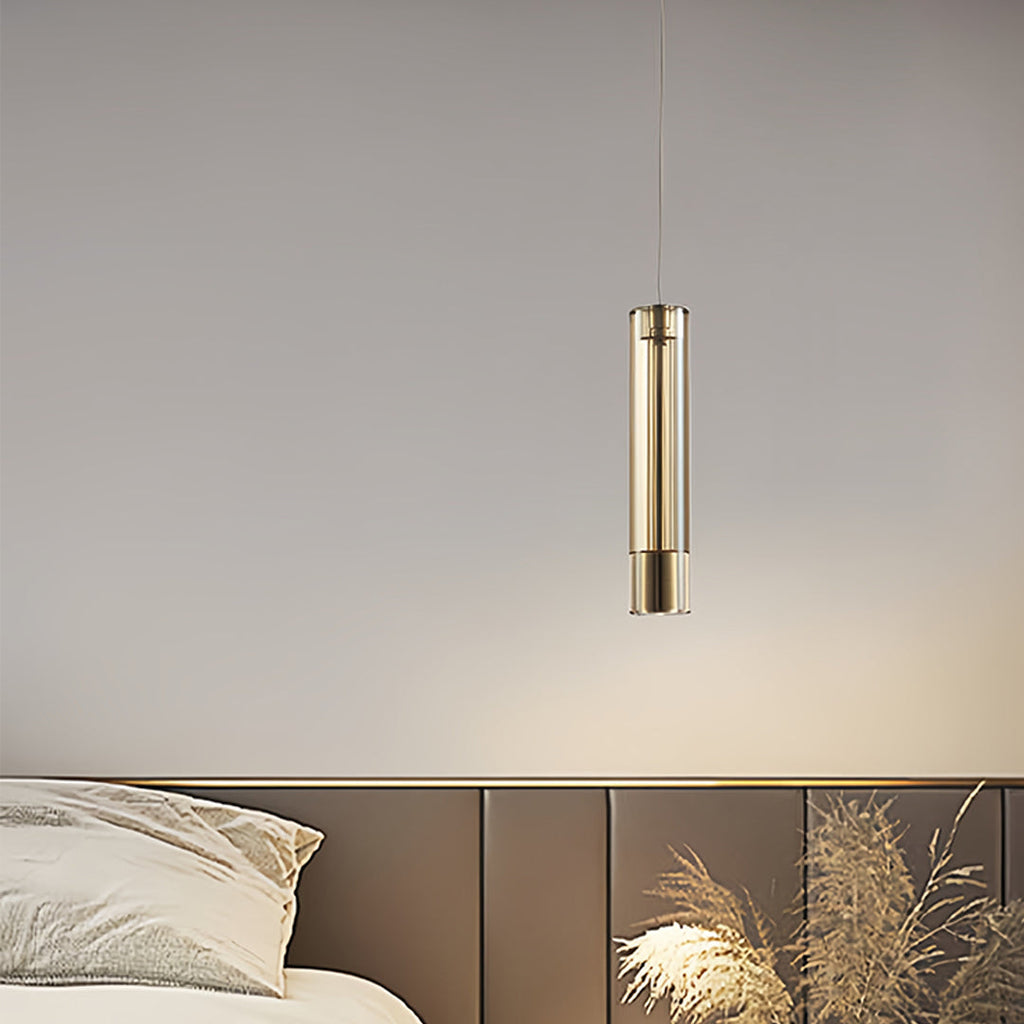 Crystal Pendant Light Modern Minimalist Single Head Decorative Lighting