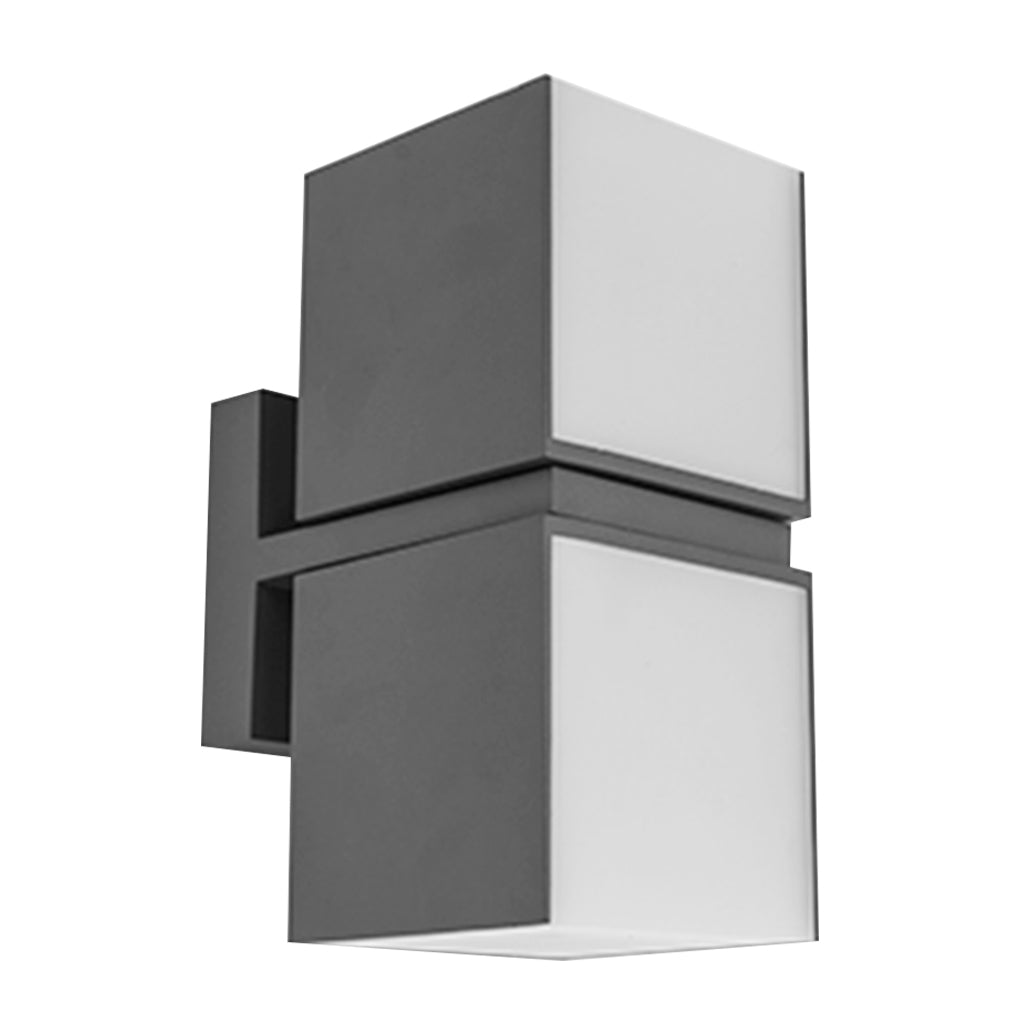 Modern Waterproof LED Double Head Wall Light Design
