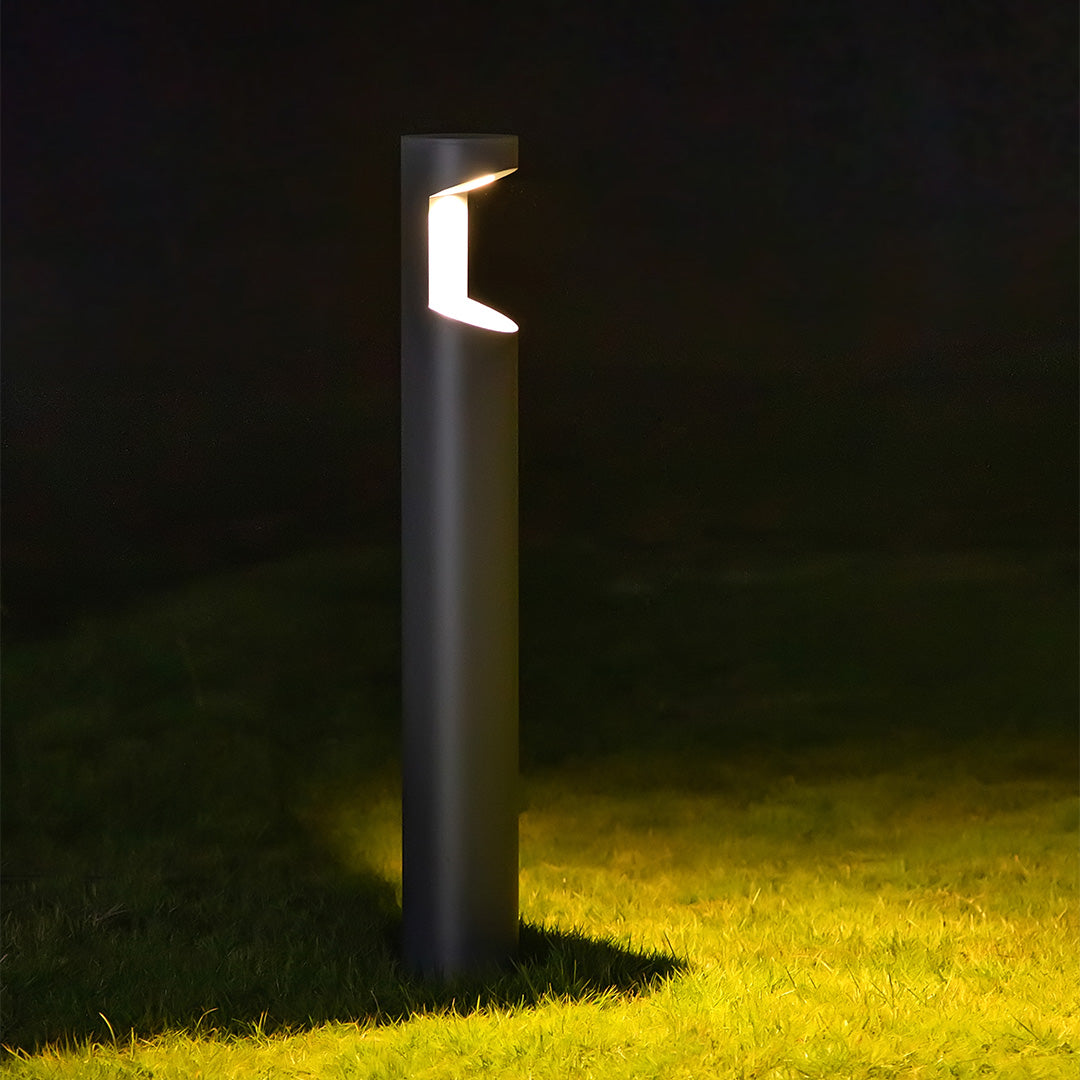 Minimalist One-way Outdoor Bollard Garden Light