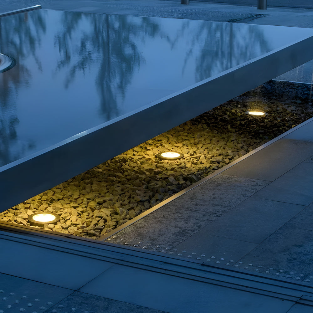 LED Waterproof Aluminum Fountain Light - Outdoor Garden Lighting, IP68 Rated, Color Changing, Durable Landscape Illumination