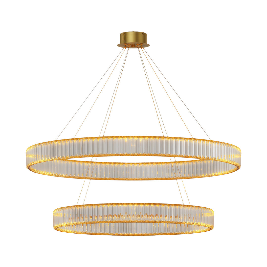 Crystal Round Chandelier | American Creative Ceiling Light