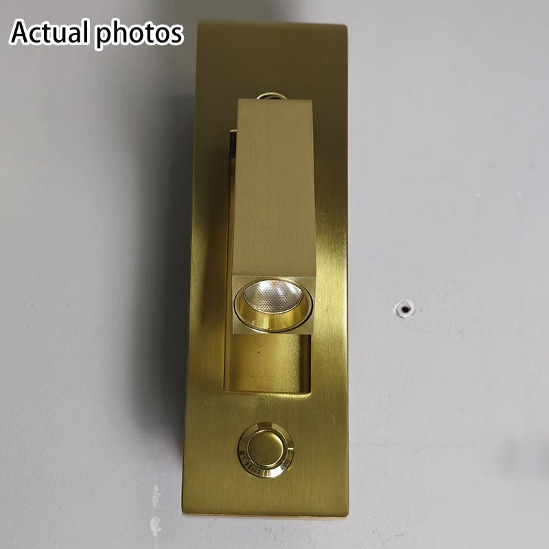 Modern Minimalist Rectangular LED Wall Sconce - Aluminum Design, Energy Efficient Lighting, Stylish Home Decor