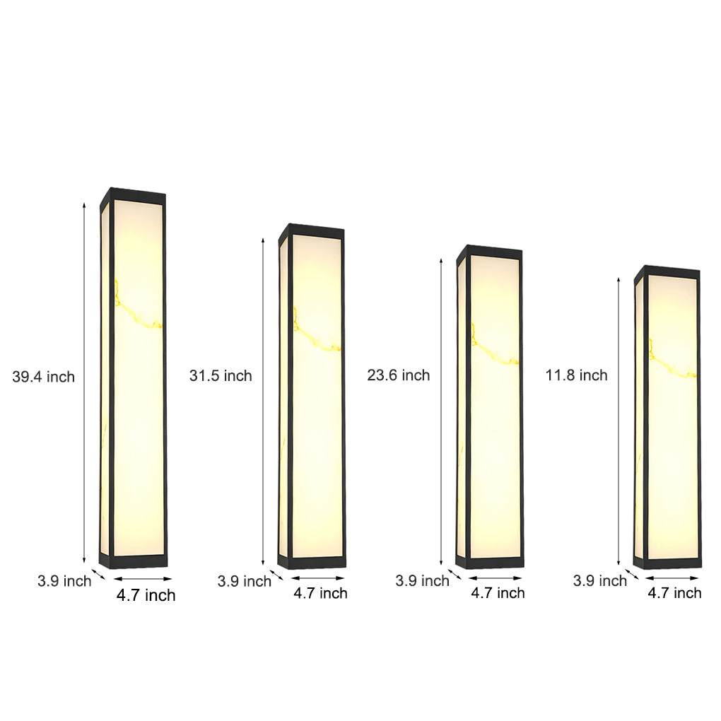 Econic Waterproof LED Outdoor Wall Light - Metal Garden Fixture