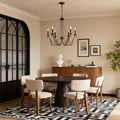 French Chandelier Candelabra Classic Ceiling Light