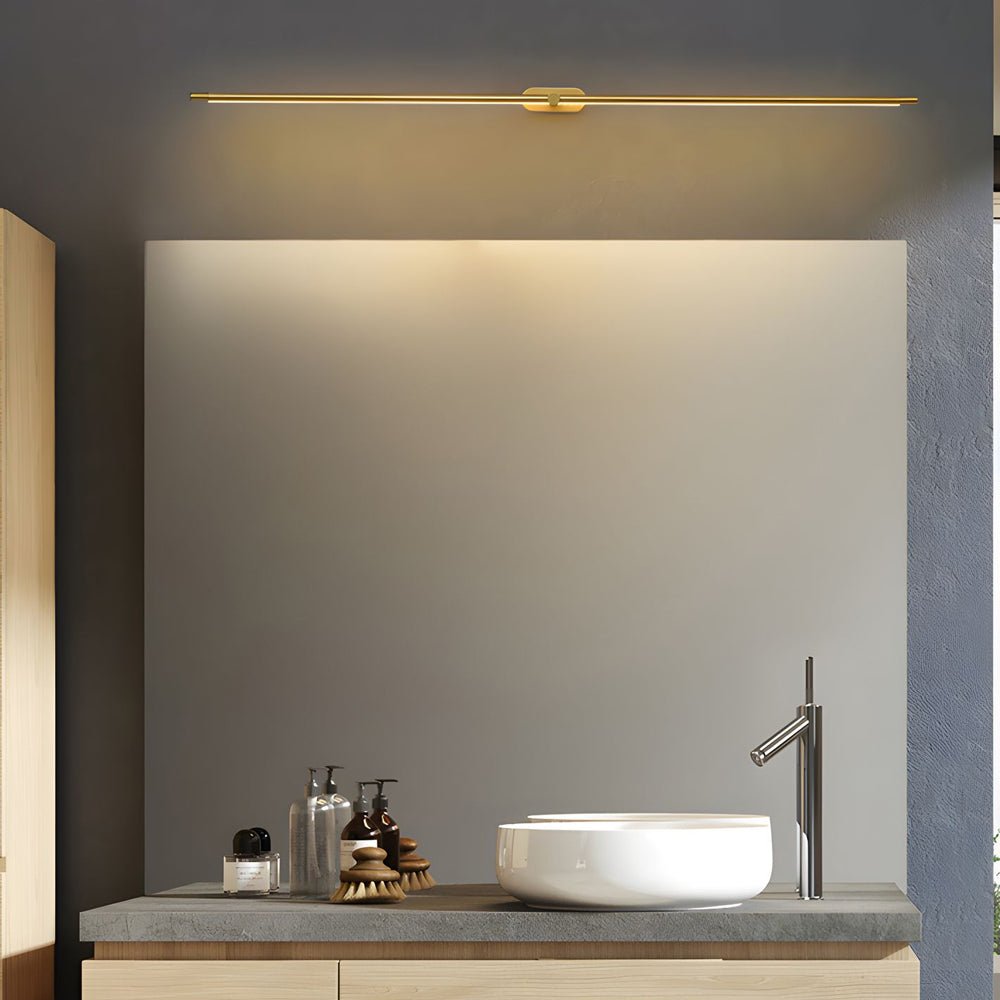 Modern Bathroom Vanity Light Strip - Adjustable Metal Cylinder Light Fixture for Contemporary Decor, Wall Mounted Vanity Lighting, LED Light Bar for Bathrooms, Elegant Design, Energy Efficient, Ideal for Home Renovation