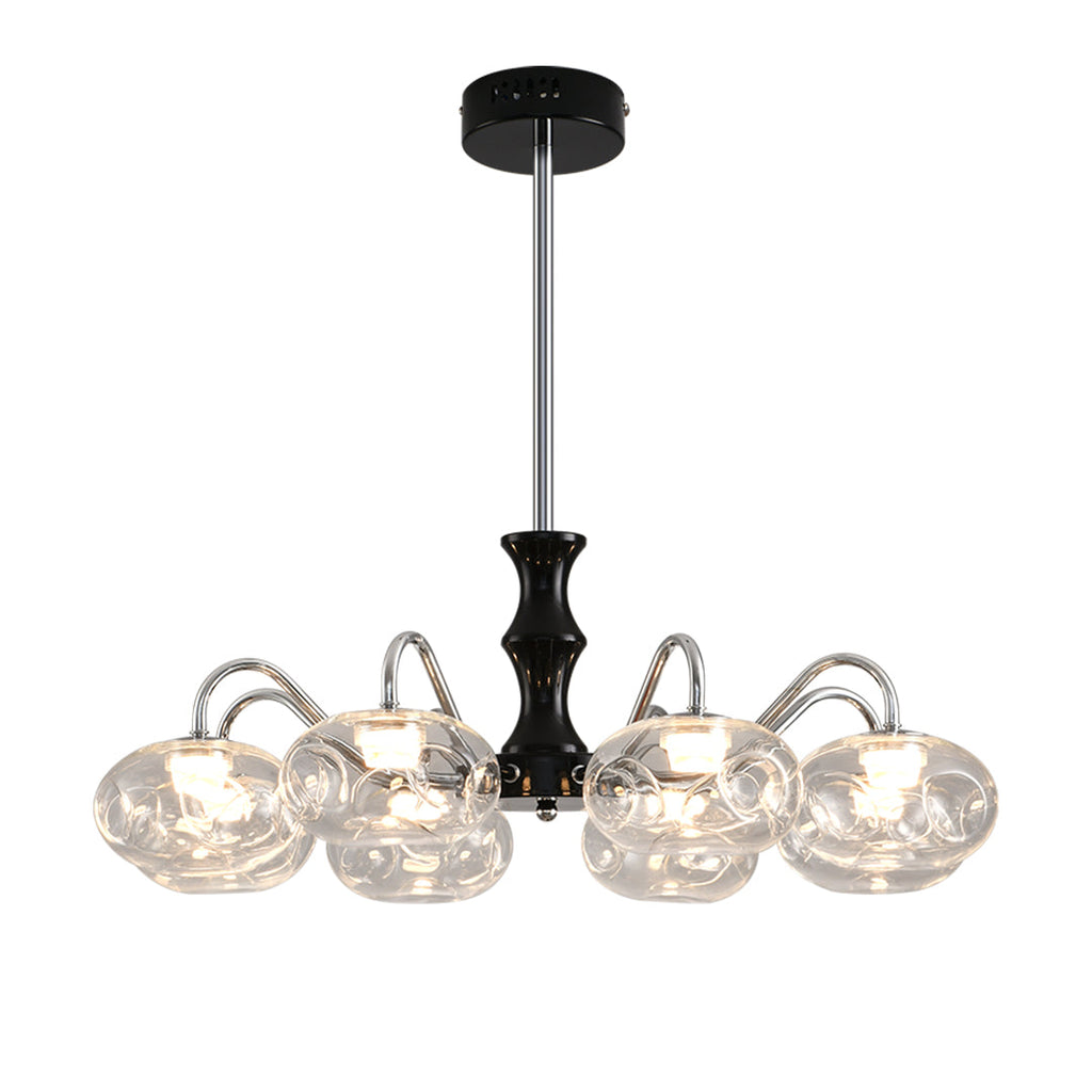 Magic Bean Lustre en Verre LED Chandelier Design Moderne