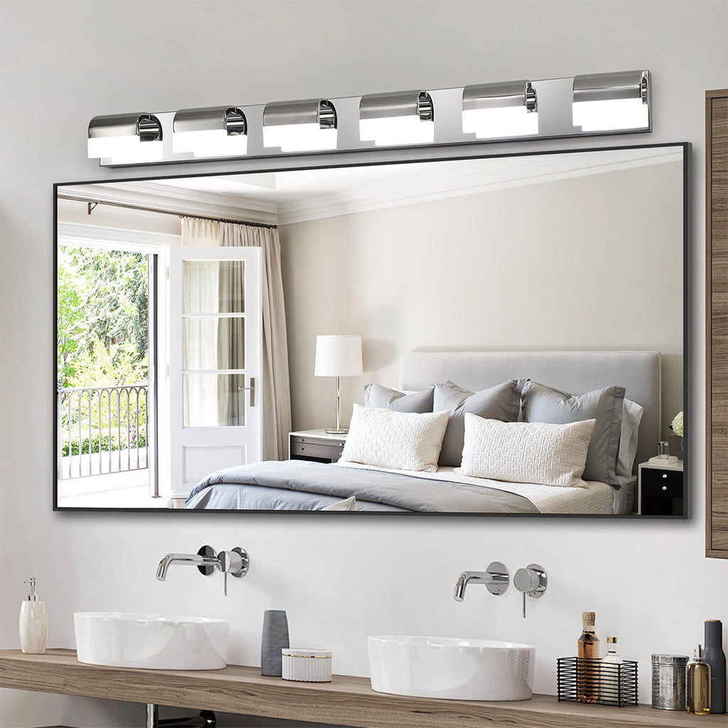 Black Vanity Lighting for Bathroom Makeup Mirror Light, Modern LED Wall Sconce, Dimmable Cosmetic Light Fixture, Stylish Glam Room Lighting, Adjustable Brightness, Easy Install for Home Decor, Contemporary Bathroom Accessories, Elegant Makeup Station Ligh