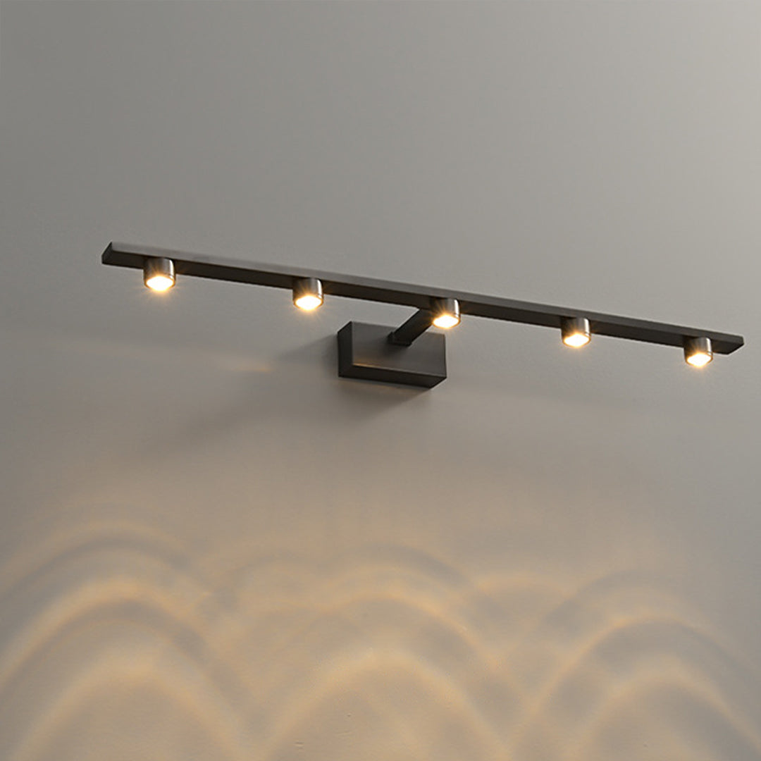 Black Vanity Lights for Bathroom - Minimalist LED Mirror Cabinet Light - Modern Wall Sconce - Adjustable Brightness - Energy-Efficient Lighting Fixture - Decorative Lighting for Home - Stylish Bathroom Lighting - Sleek Design - Easy Installation - Contemp