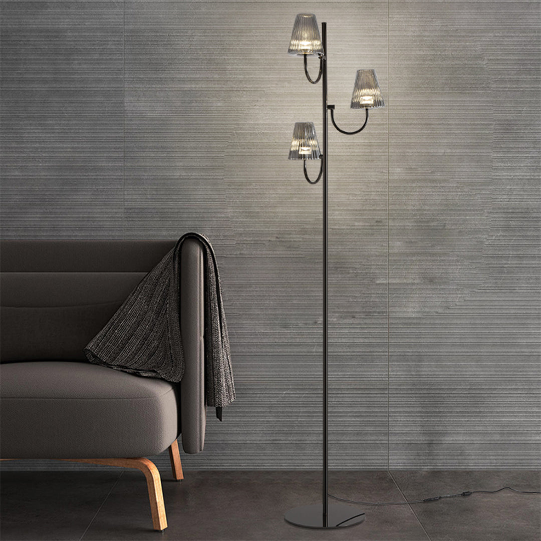 Minimalist Black Contemporary Floor Lamp USA Style