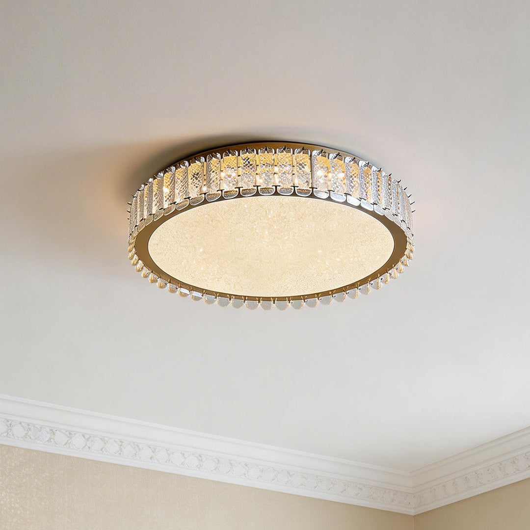 Flush Mount Crystal LED Luxury Light Fixture