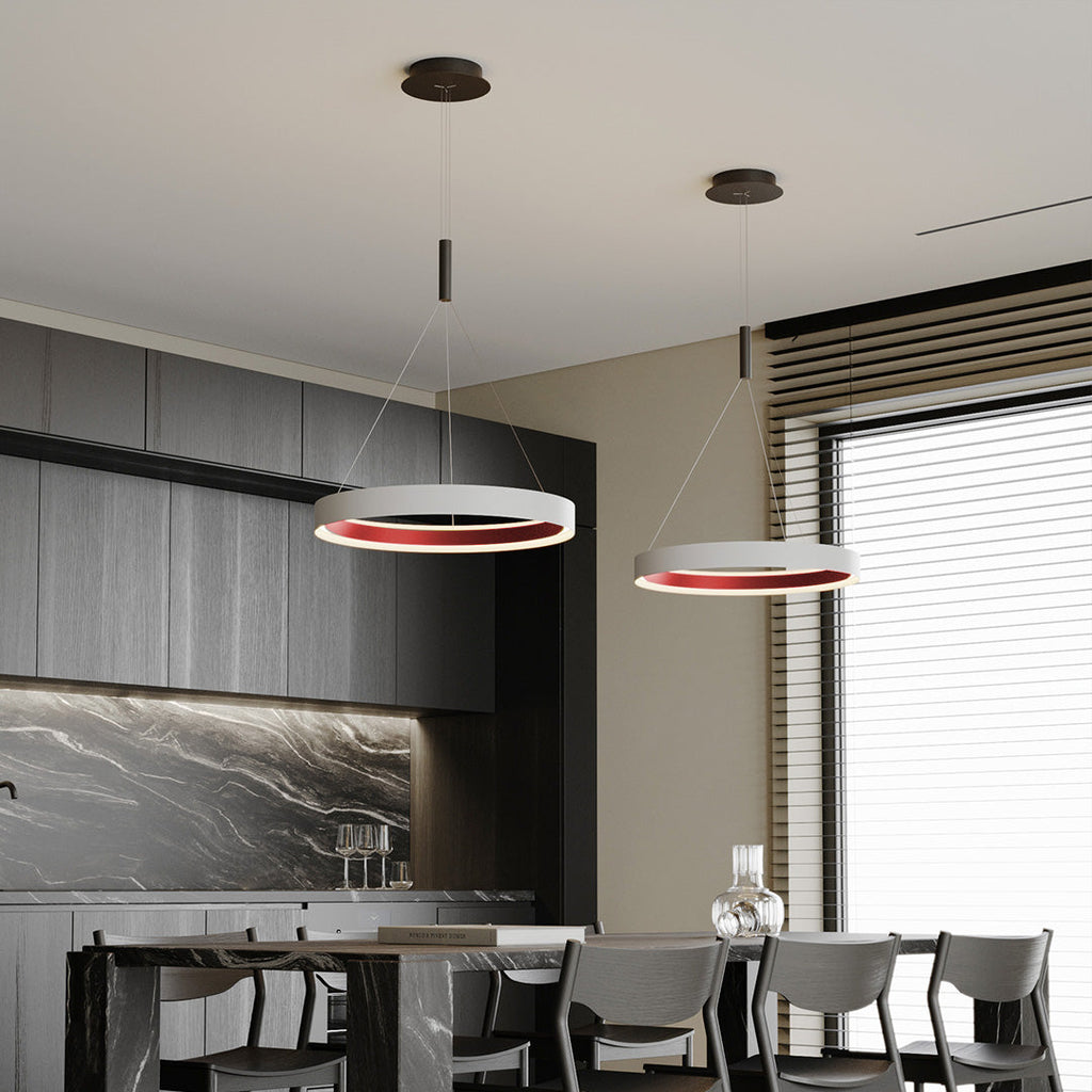 Modern Minimalist Ring Chandelier Ceiling Light - Creative Design Lighting