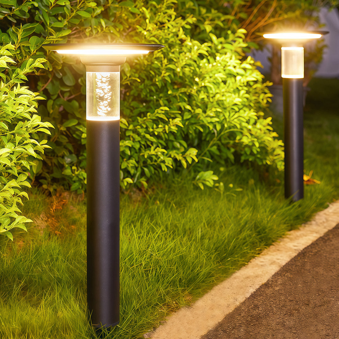 Solar Outdoor Path Lights - Waterproof Ground Stake Lighting for Garden and Walkway